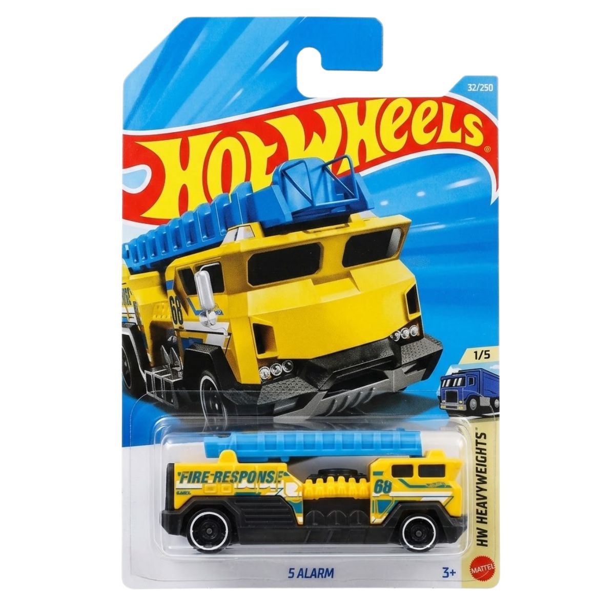 Hot Wheels Camión 5 Alarm 32/250 HW Heavyweights