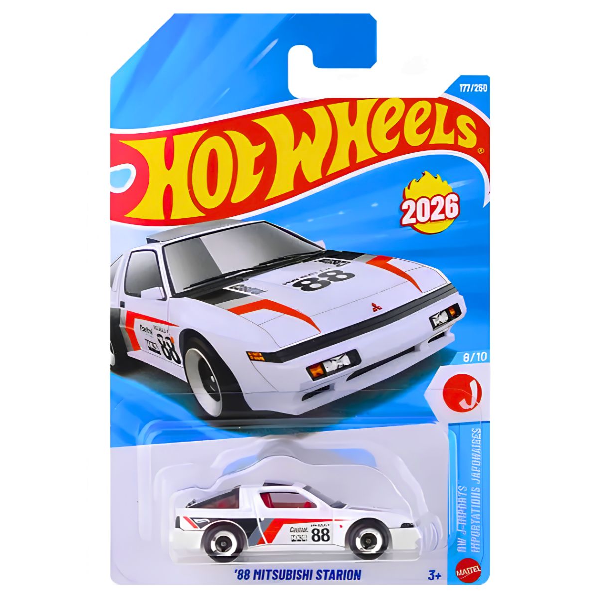 Hot Wheels Auto '88 Mitsubishi Starion 177/250 HW J-Imports