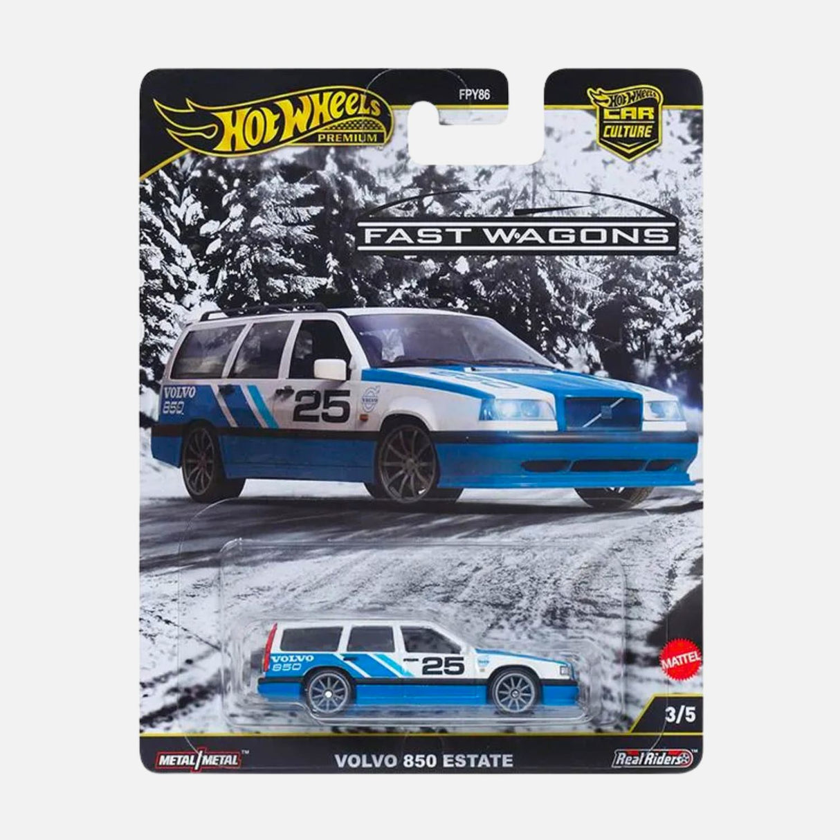 Hot Wheels Premium Volvo 850 Estate Fast Wago