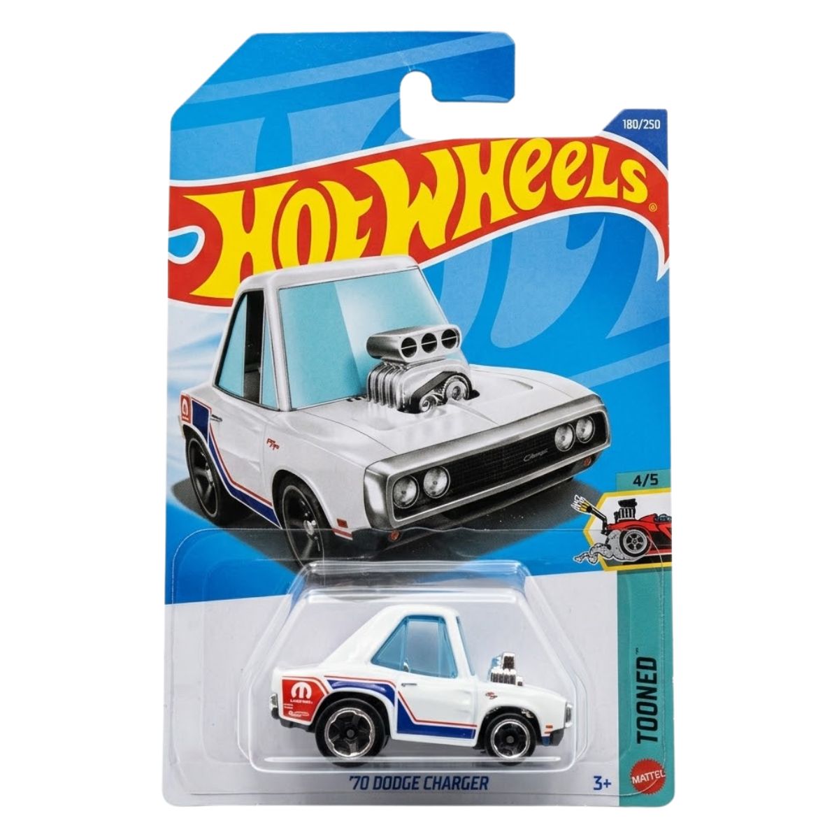 Hot Wheels Auto '70 Dodge Charger 188/250 Tooned