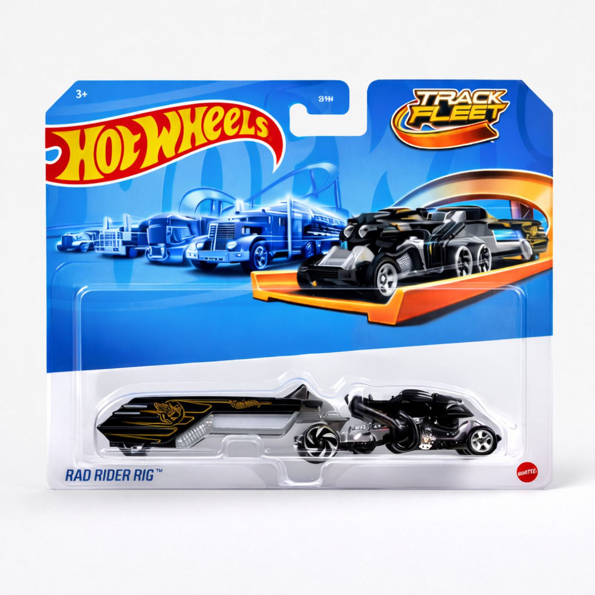 Hot Wheels Camion Rad Rider Rig Track Fleet Mattel