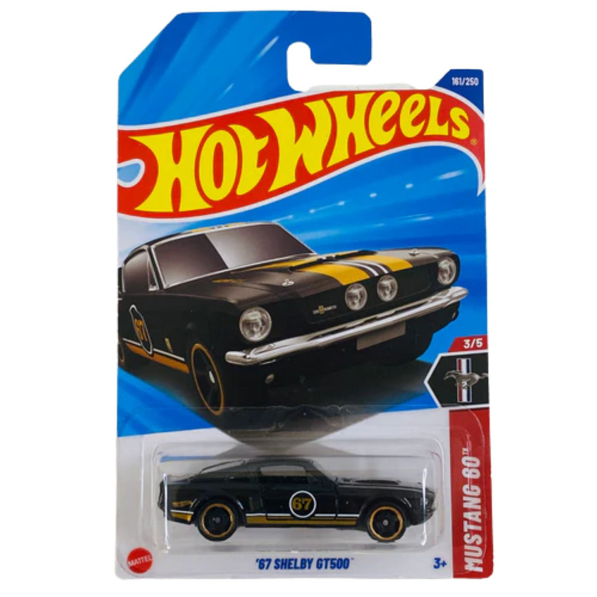 Auto Hot Wheels '67 Shelby Gt500 Juguete Mattel 161/250