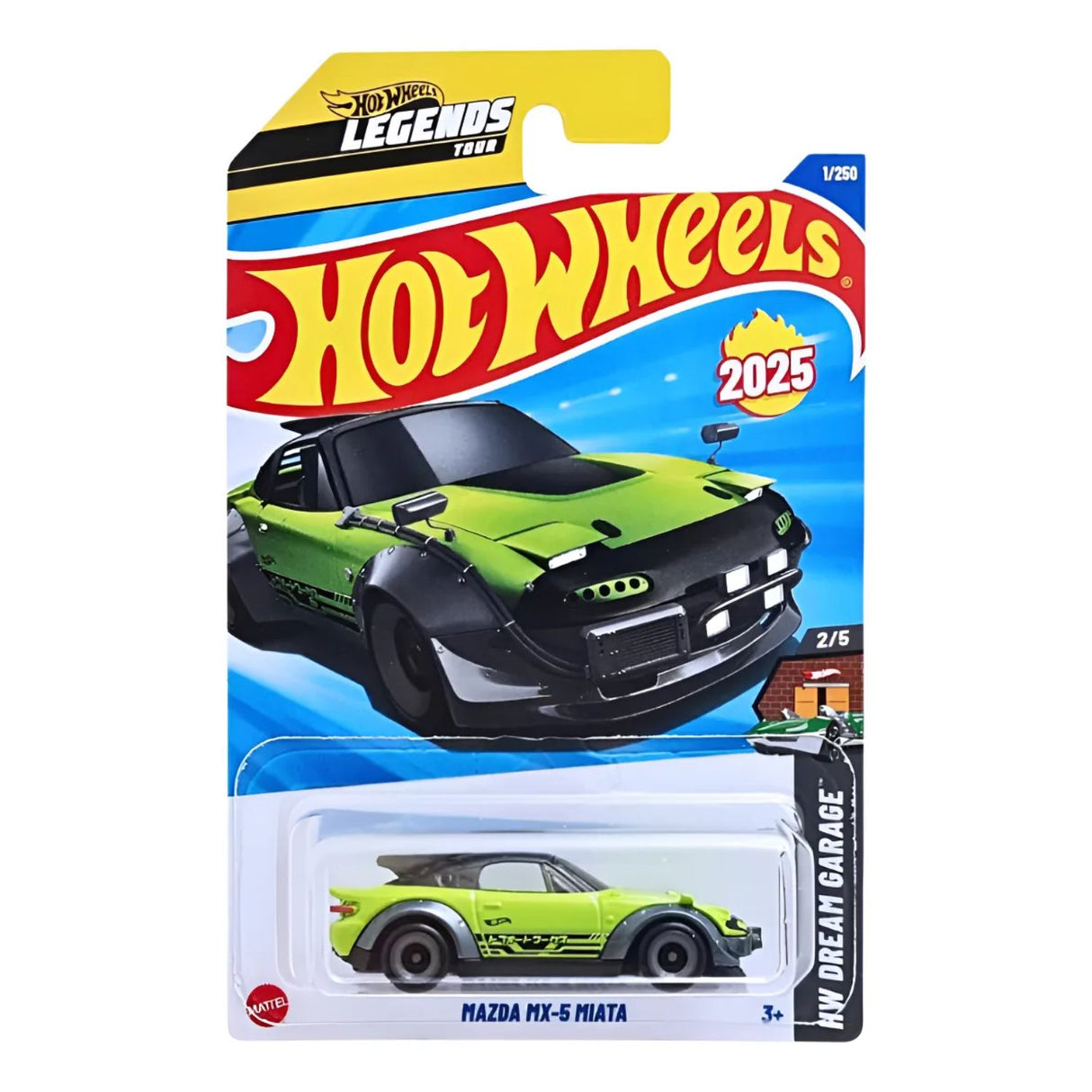 Auto Hot Wheels Mazda MX-5 Miata Juguete Mattel 1/250