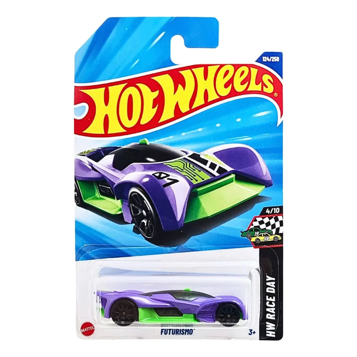 Auto Hot Wheels Futurismo HW Race Juguete Infantil Mattel