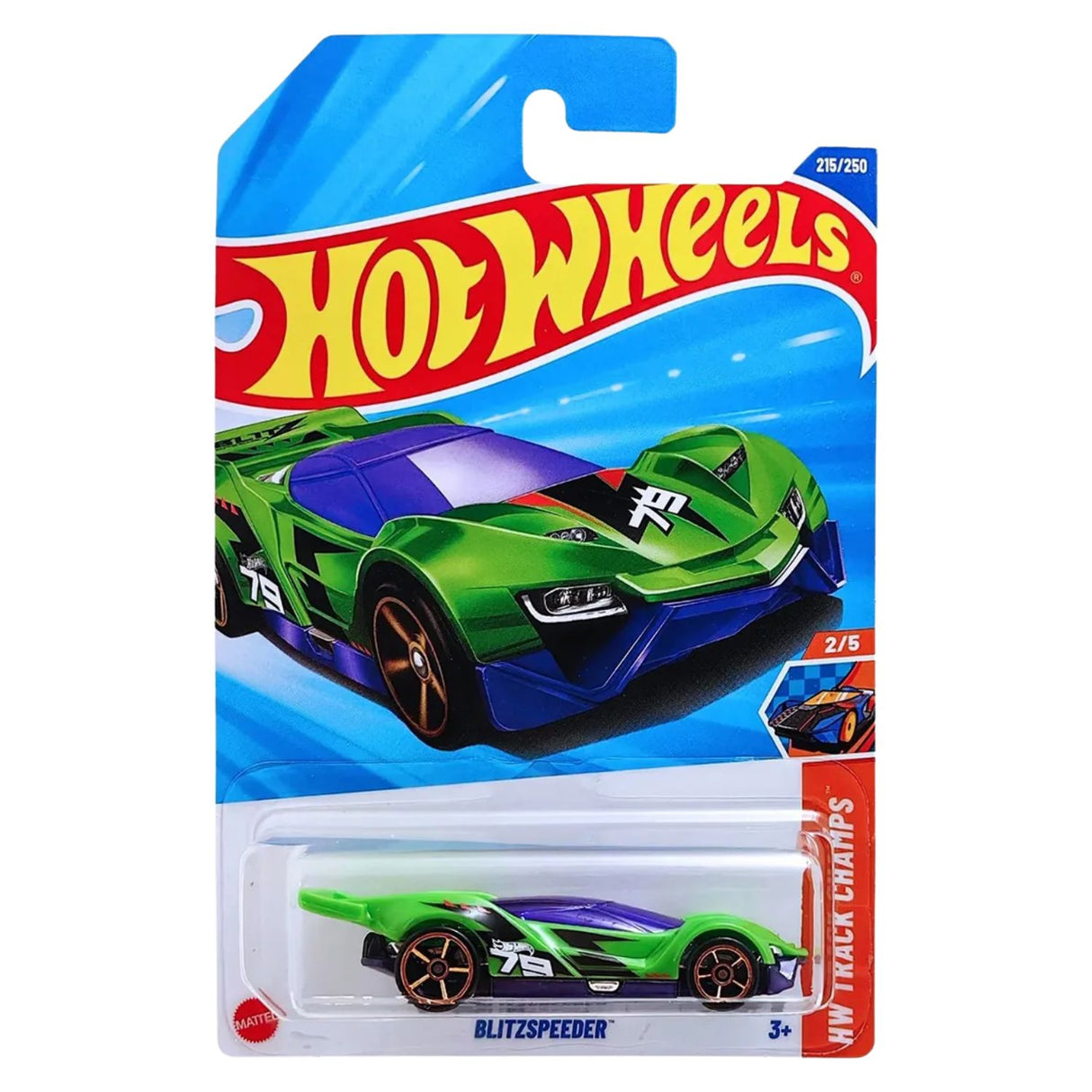 Auto Hot Wheels Blitzspeeder Juguete Infantil Mattel