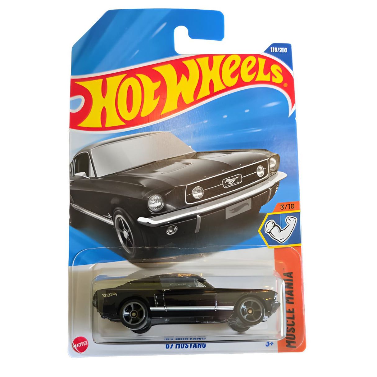 Auto Hot Wheels Regular 67 Mustang Juguete Mattel 189/250 | Disparo.cl