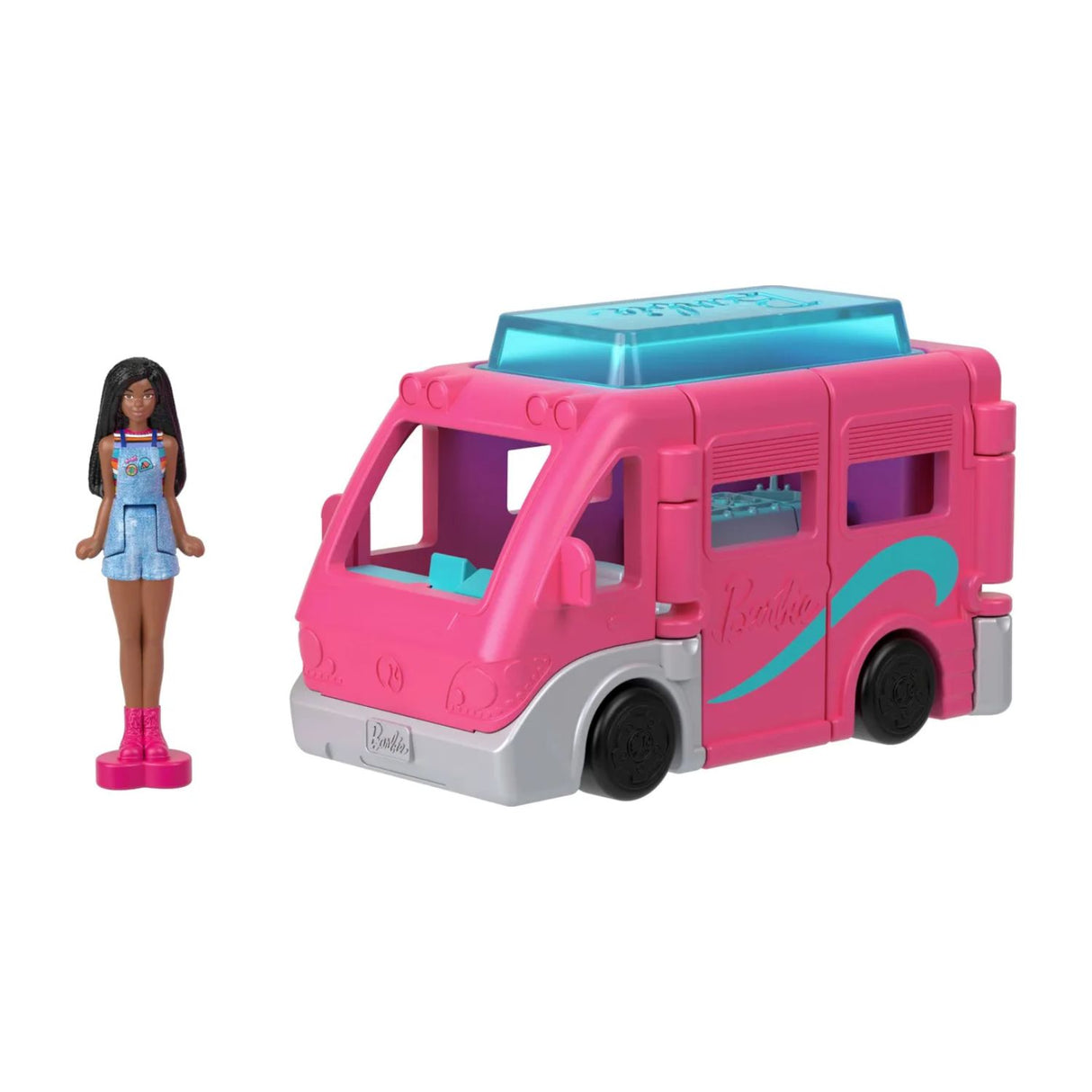 Barbie Vehiculo Camion Muñeca Sorpresa Barbieland Mattel