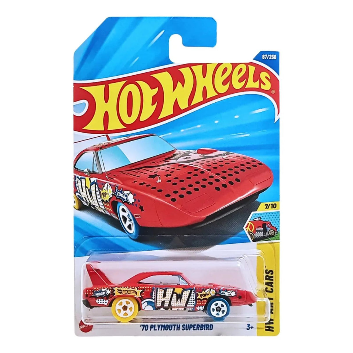 Auto Hot Wheels Regular 70 Plymouth Superbird Mattel 87/250 | Disparo.cl