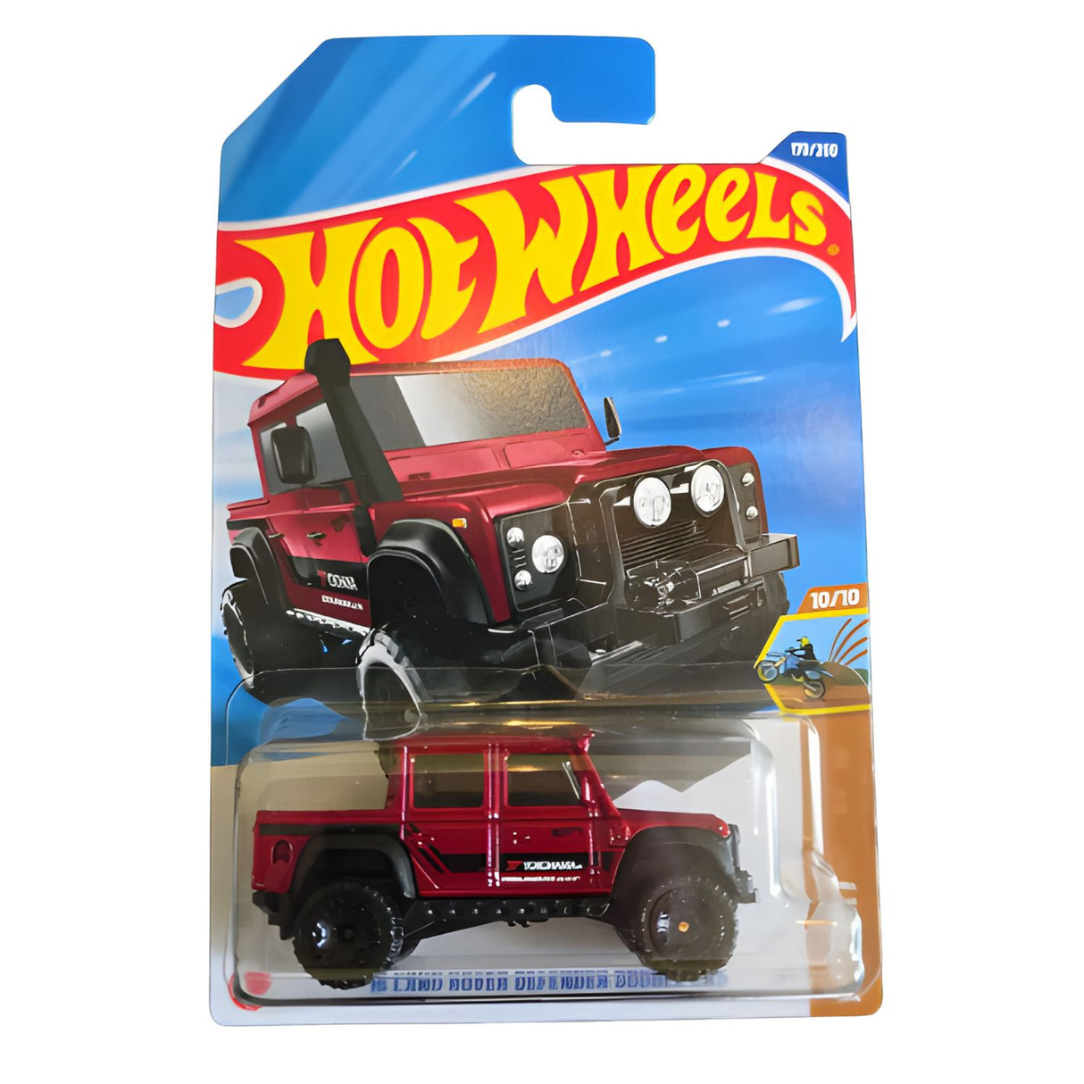 Auto Hot Wheels 15 Land Rover Defender Double Cab 179/250 | Disparo.cl