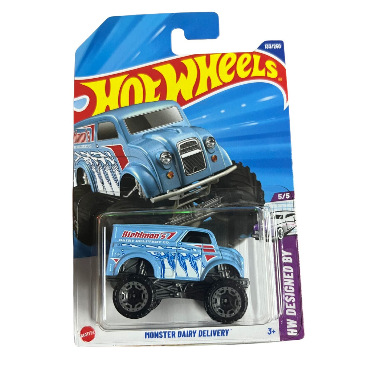 Auto Hot Wheels Monster Dairy Delivery Juguete Mattel