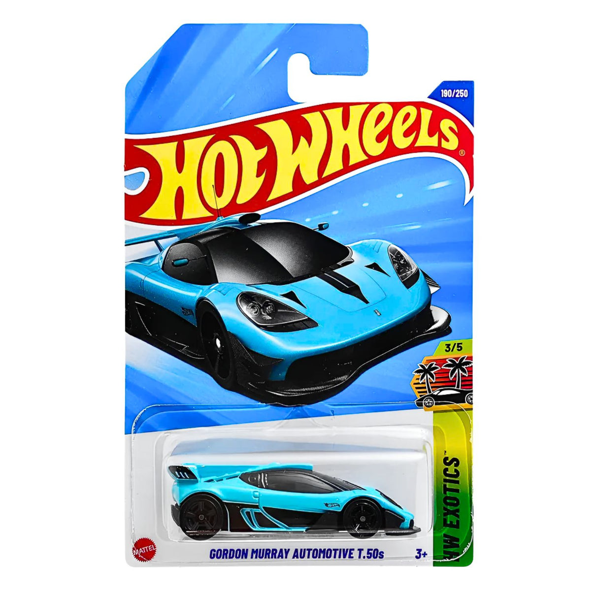 Auto Hot Wheels Gordon Murray Automotive T.50S Mattel 190/250 | Disparo.cl