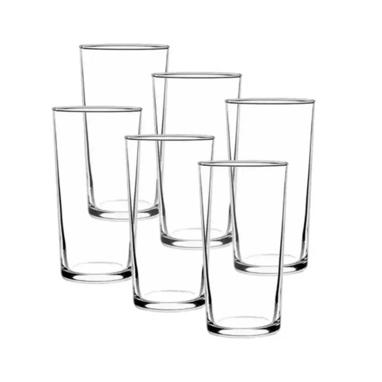 Set 6 Vasos Altos Montecarlo 340mL Tragos Bebidas Allegra