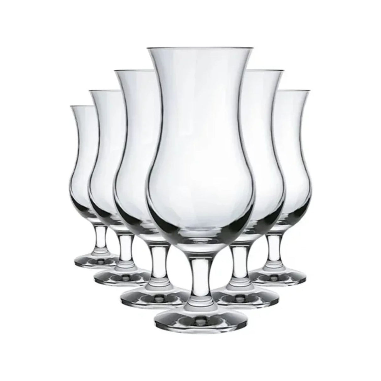 Set 6 Copas Windsor Cocktail 380 mL Vidrio Elegante Nadir