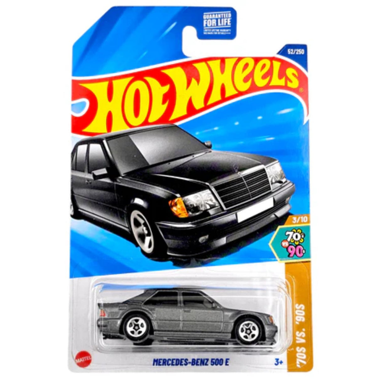 Auto Hot Wheels Regular Mercedes Benz 500E Mattel 52/250