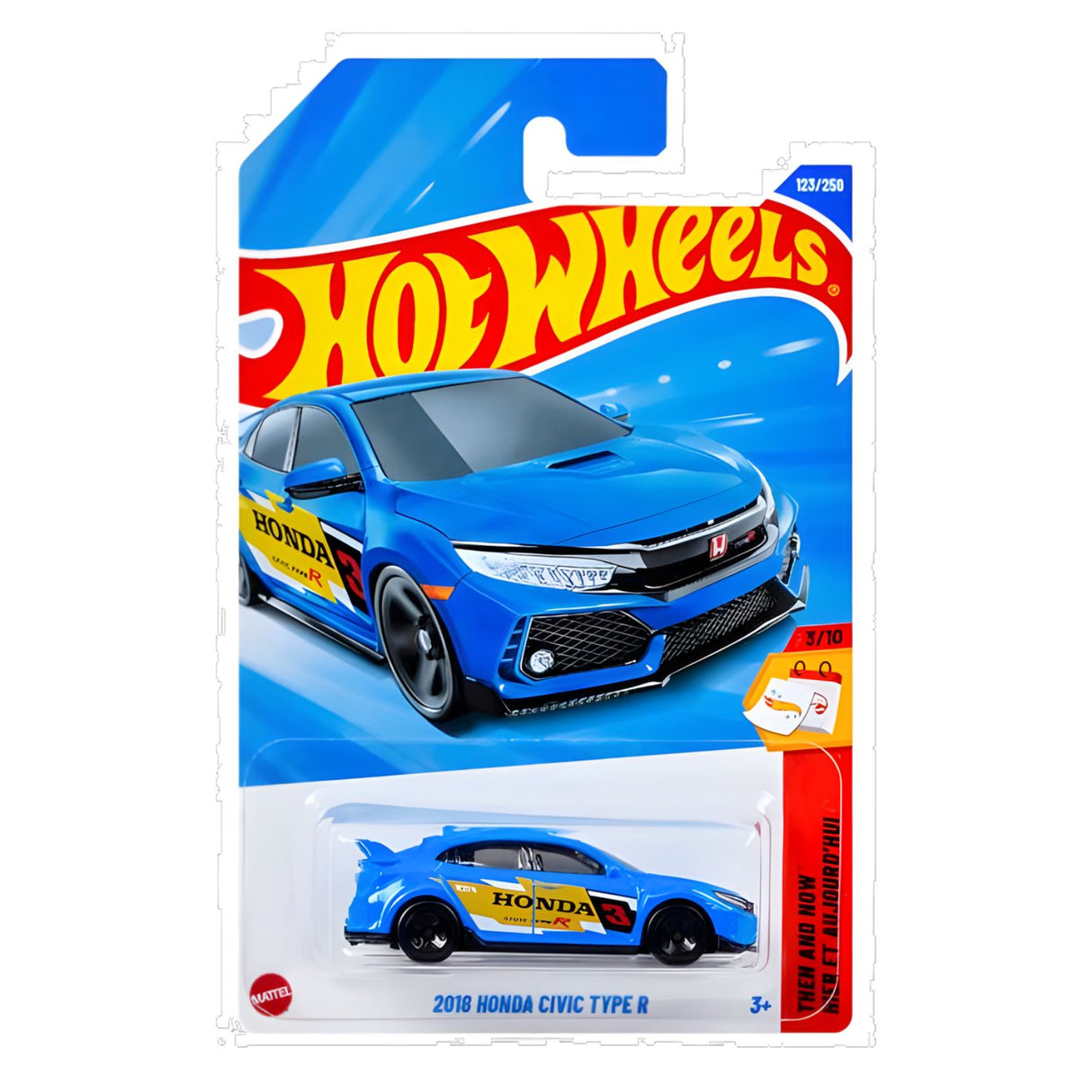 Auto Hot Wheels 2018 Honda Civic Typer Mattel 123/250 | Disparo.cl