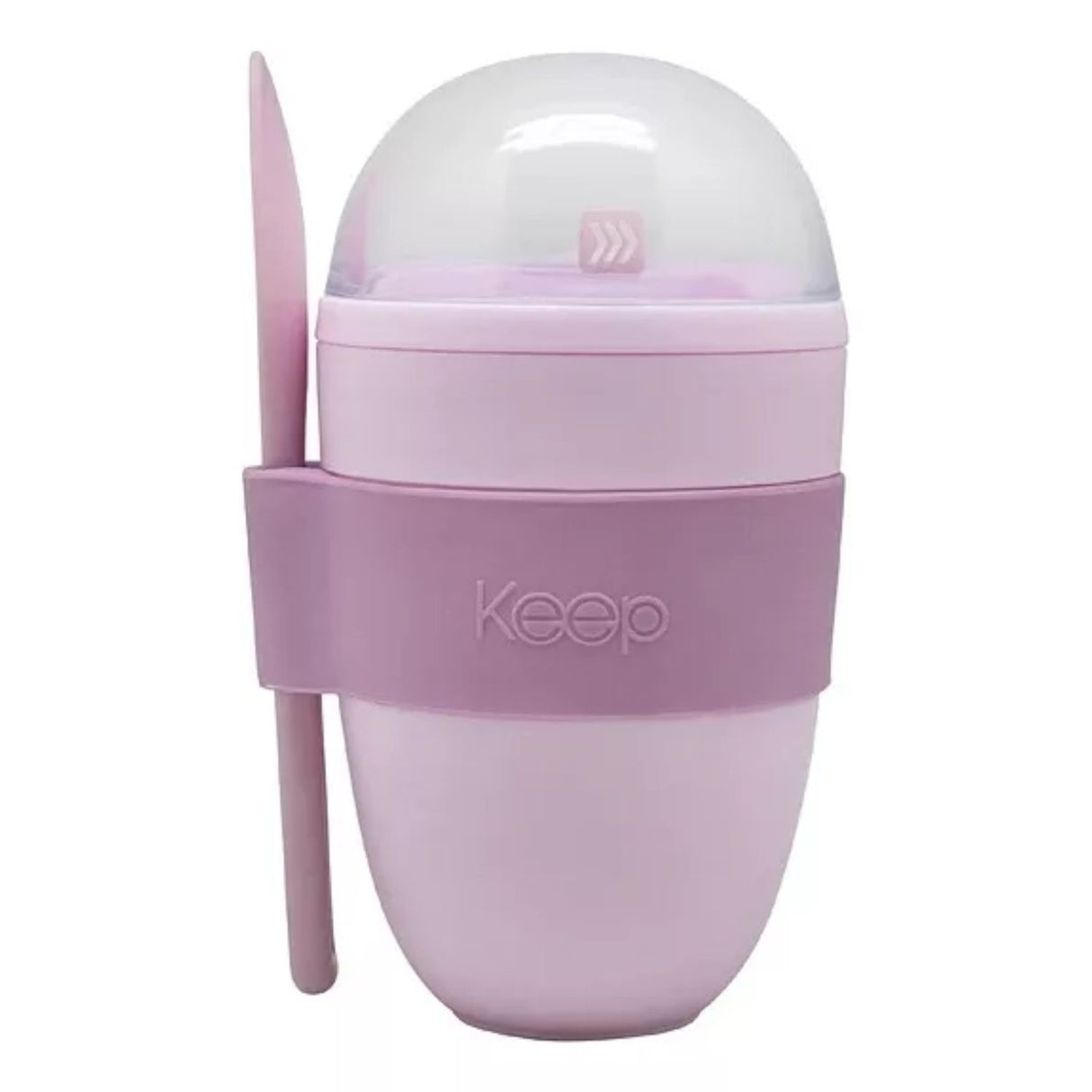 Vaso Yogurt Keep Cereal 330ml Con Cuchara