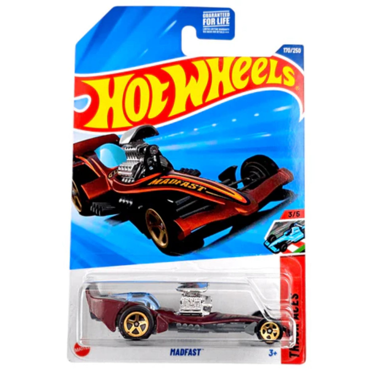 Auto Hot Wheels Regular Madfast Juguete Mattel 170/250