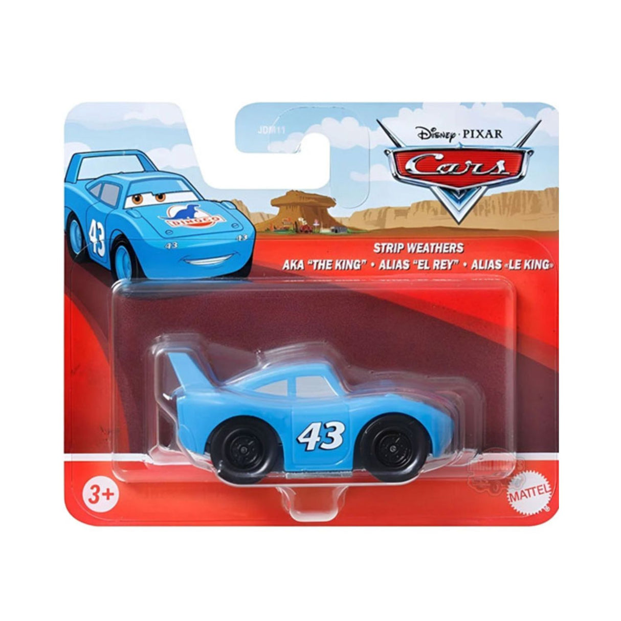 Auto Cars El Rey The King Strip Weathers Mattel Pixar Disney