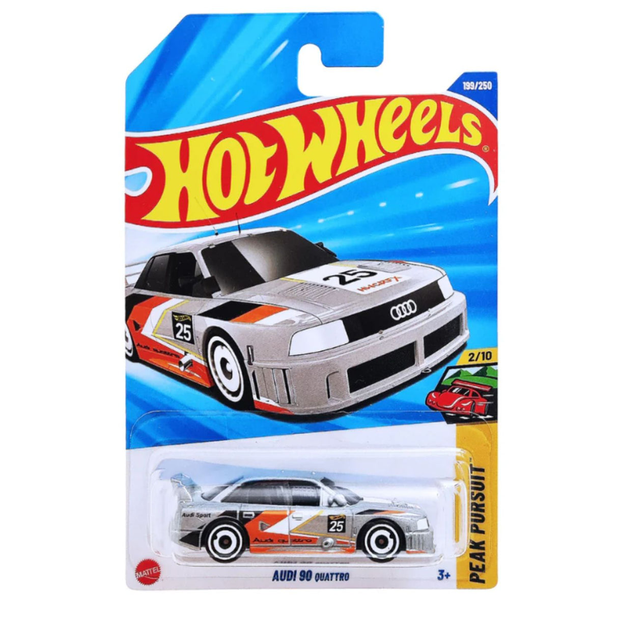 Auto Hot Wheels Audi 90 Quattro Juguete Infantil Mattel
