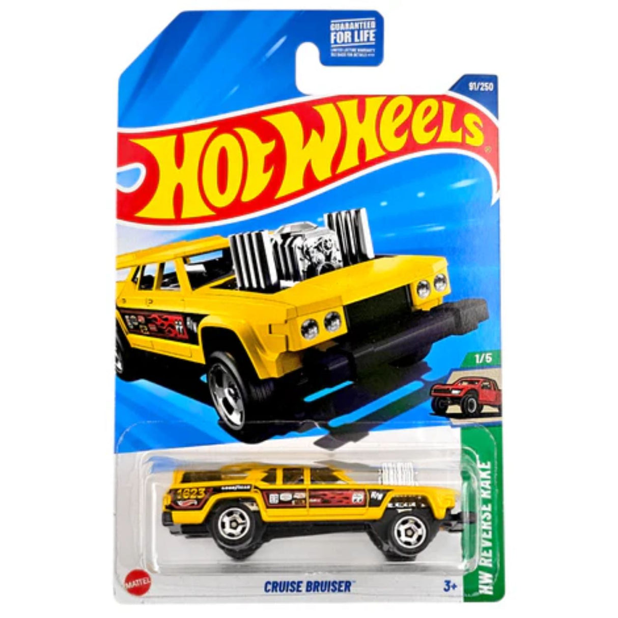 Auto Hot Wheels Regular Cruise Bruiser Juguete Mattel 91/250 | Disparo.cl
