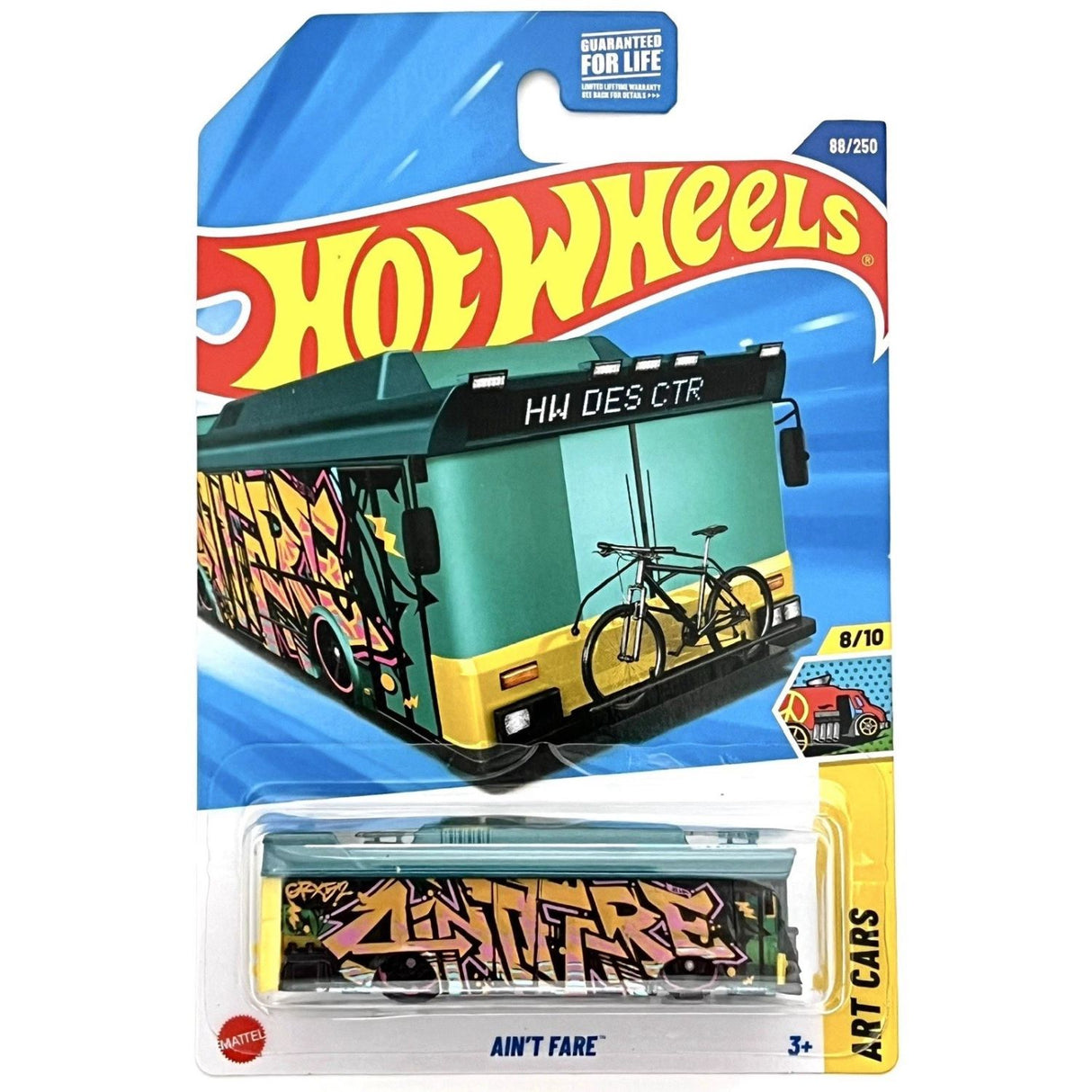Auto Hot Wheels Regular Ain't Fare Juguete Mattel 88/250