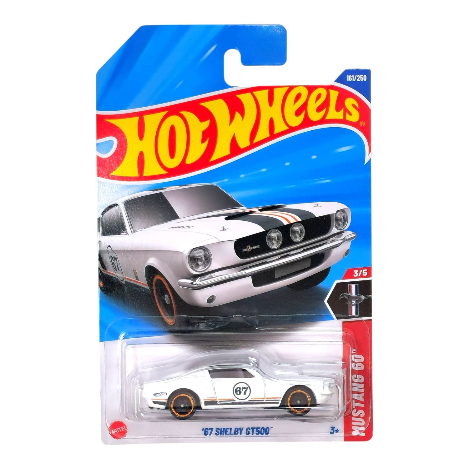 Auto Hot Wheels '67 Shelby Gt500 Juguete Mattel 161/250