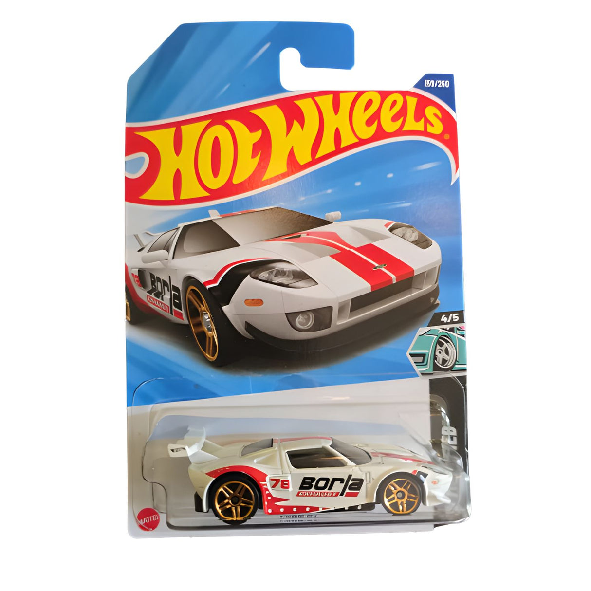 Auto Hot Wheels Regular Ford Gt Juguete Mattel 159/250