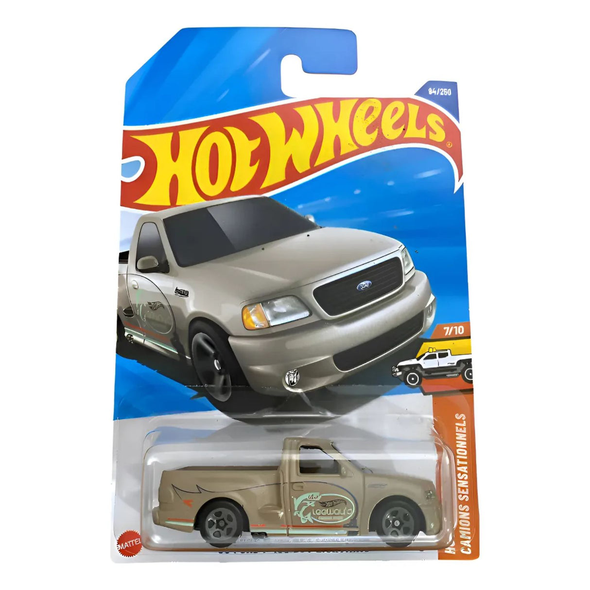Auto Hot Wheels 99 Ford F-150 SVT Lightning Mattel 94/250