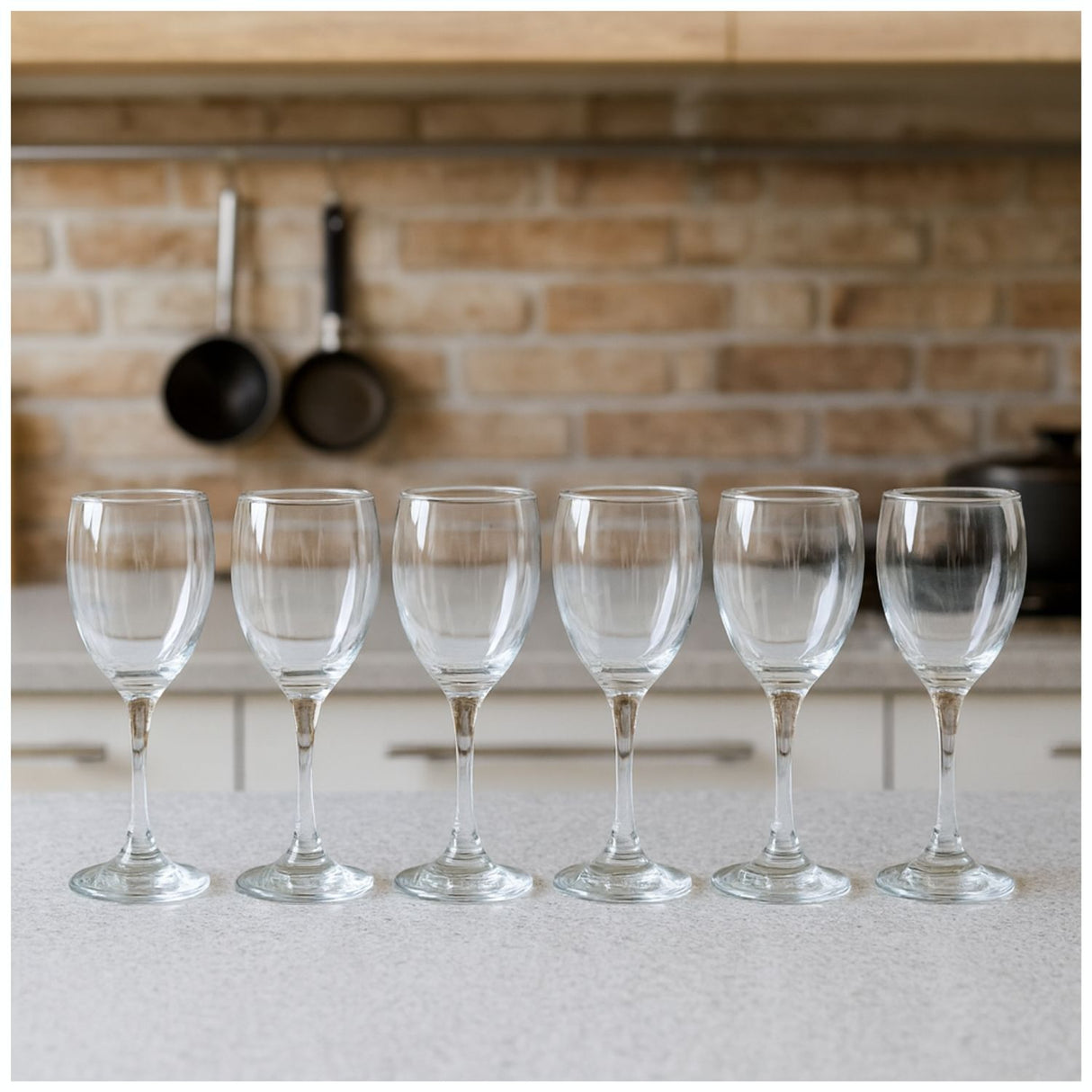 Pack Display 6 Copas Para Vino Tinto 300ml Modelo Versalles