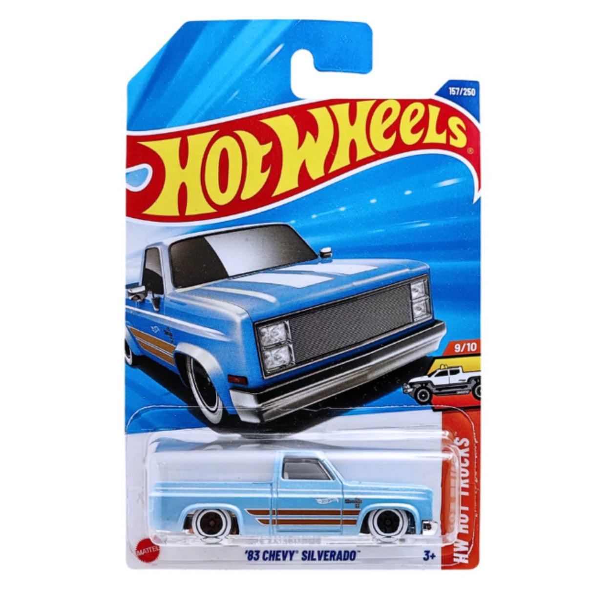Auto Hot Wheels 83 Chevy Silverado Juguete Mattel 157/250