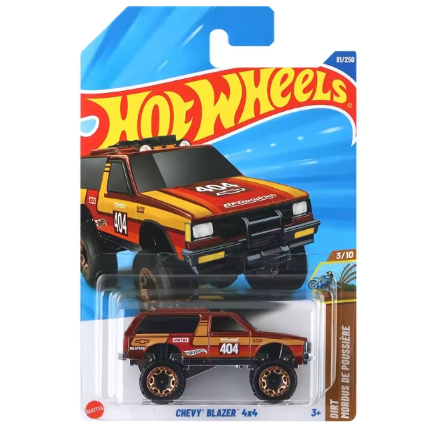 Auto Hot Wheels Chevy Blazer 4x4 Juguete Mattel 81/250