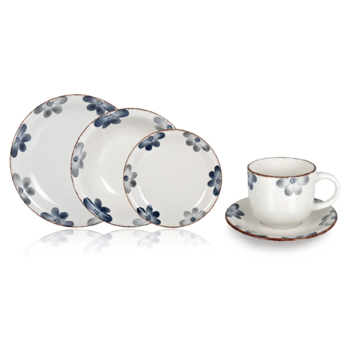 Juego De Vajilla 30 Piezas Cerámica Sophie Hallen