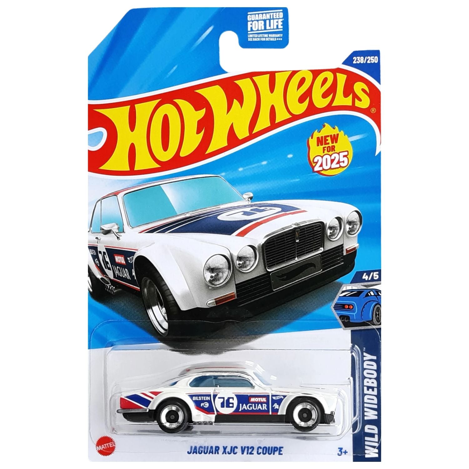 Auto Hot Wheels Regular Jaguar XJC V12 Coupe Mattel 238/250