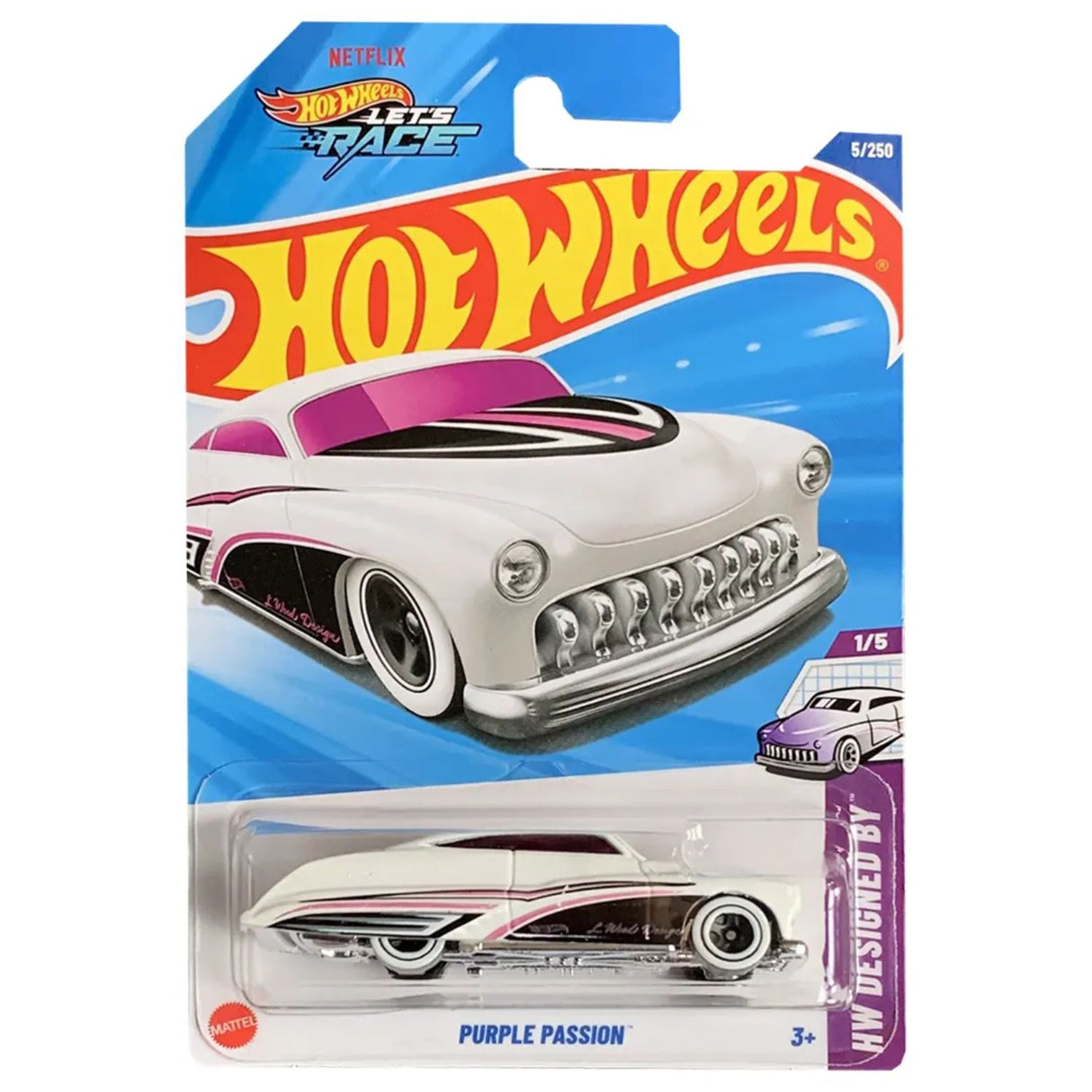 Auto Hot Wheels Purple Passion Juguete Mattel 5/250