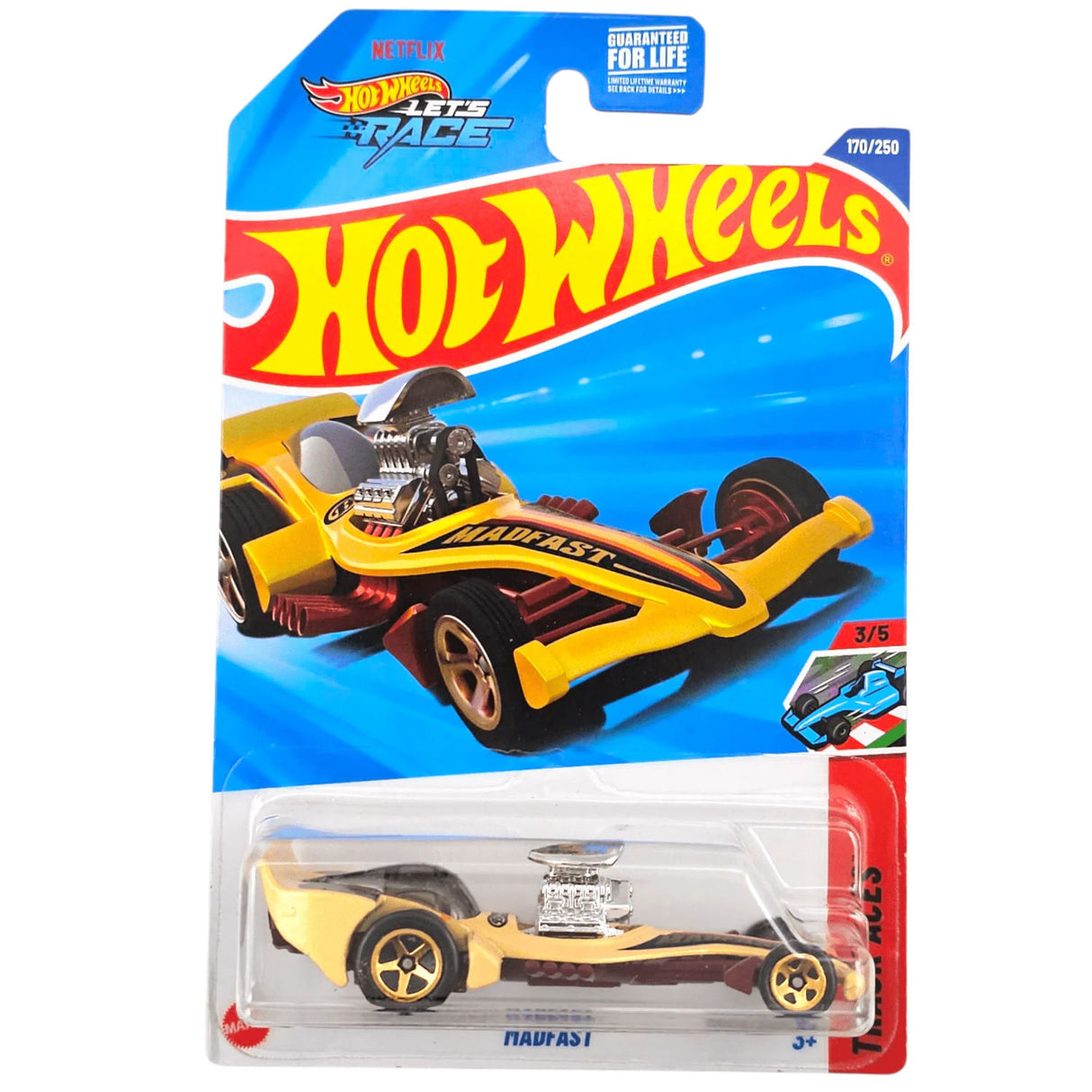 Auto Hot Wheels Madfast Juguete Coleccion Mattel 170/250