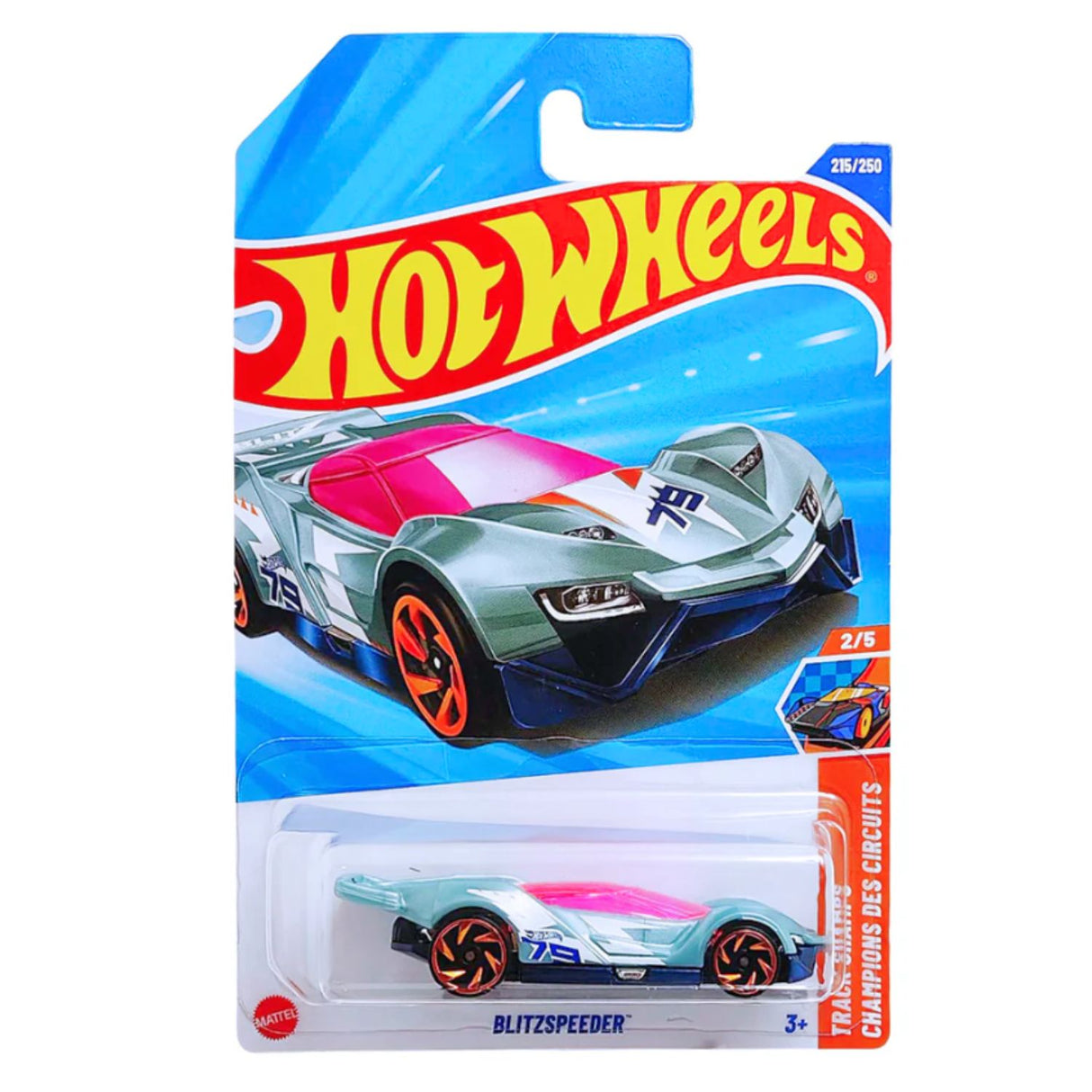 Auto Hot Wheels Regular Blitzspeeder Juguete Mattel 215/250