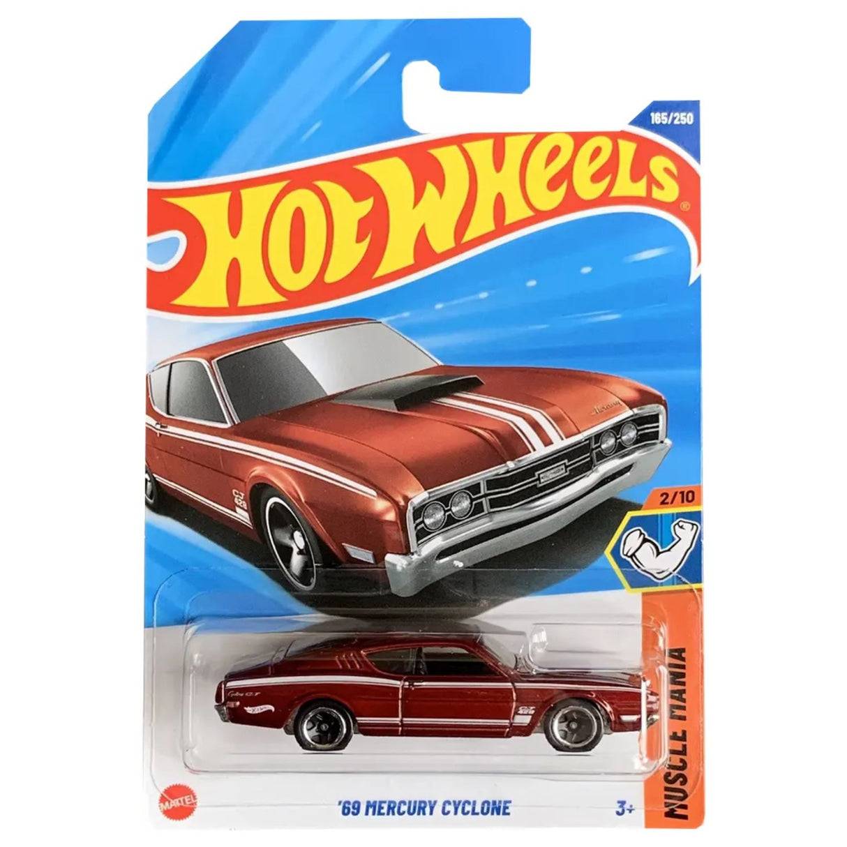 Auto Hot Wheels 69 Mercury Cyclone Juguete Mattel 165/250