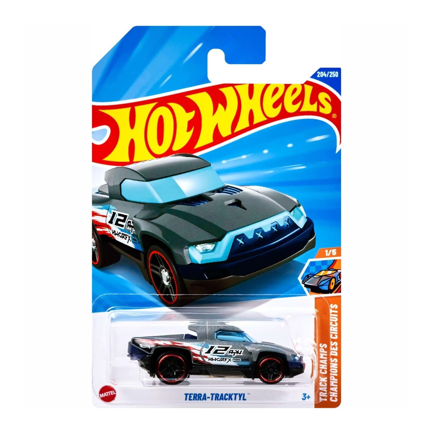 Auto Hot Wheels Terra-Tracktyl Juguete Mattel 204/250