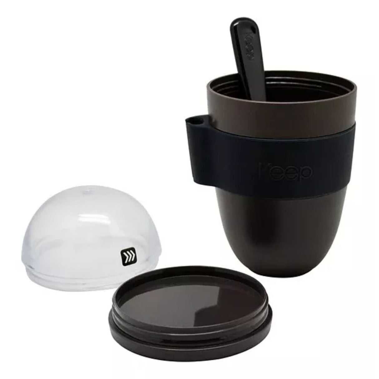 Vaso Yogurt Keep Cereal 330ml Con Cuchara