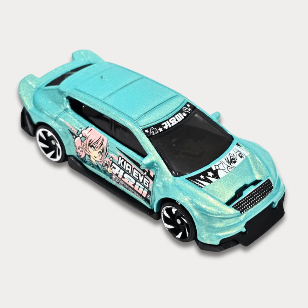 Auto Hot Wheels Regular Custom Kia Ev6 Mattel 120/250 | Disparo.cl