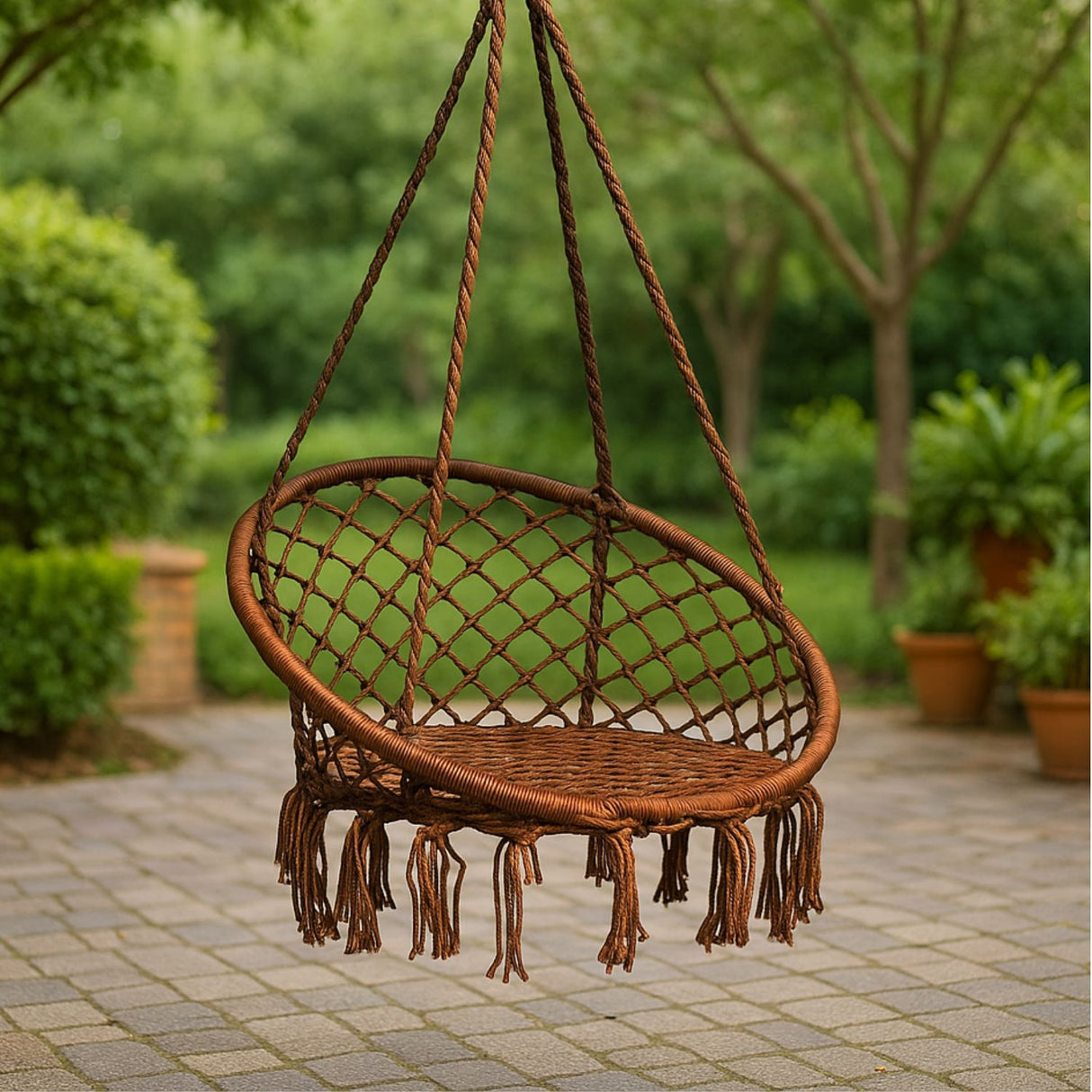 Hamaca Colgante Boho Quincho Casa Terraza