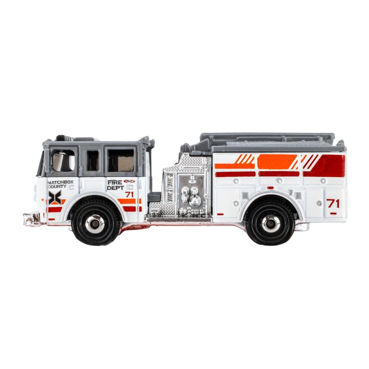 Auto Basico Camion De Bomberos Matchbox Mattel Juguete