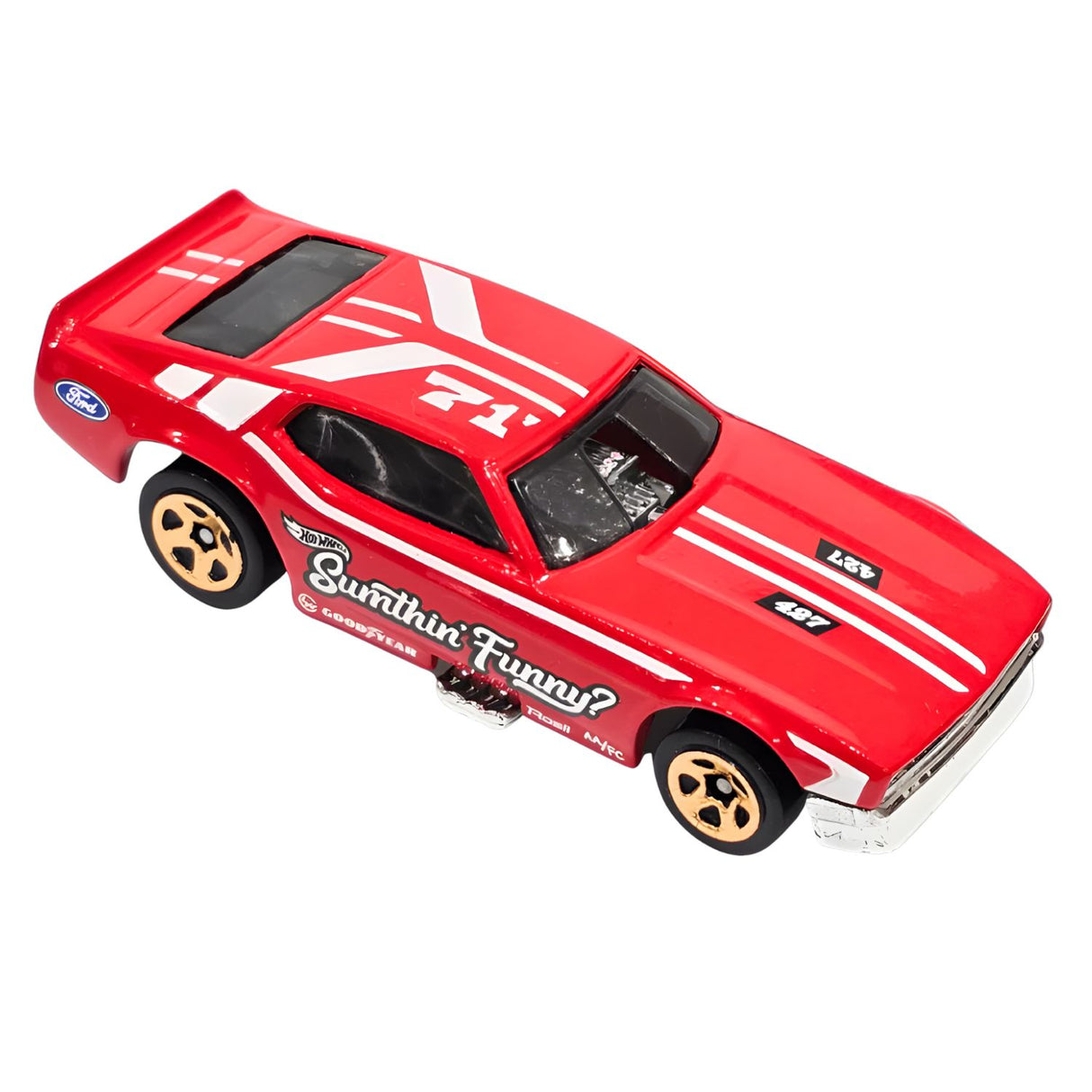 Auto Hot Wheels 71 Mustang Funny Car Juguete Mattel 175/250 | Disparo.cl