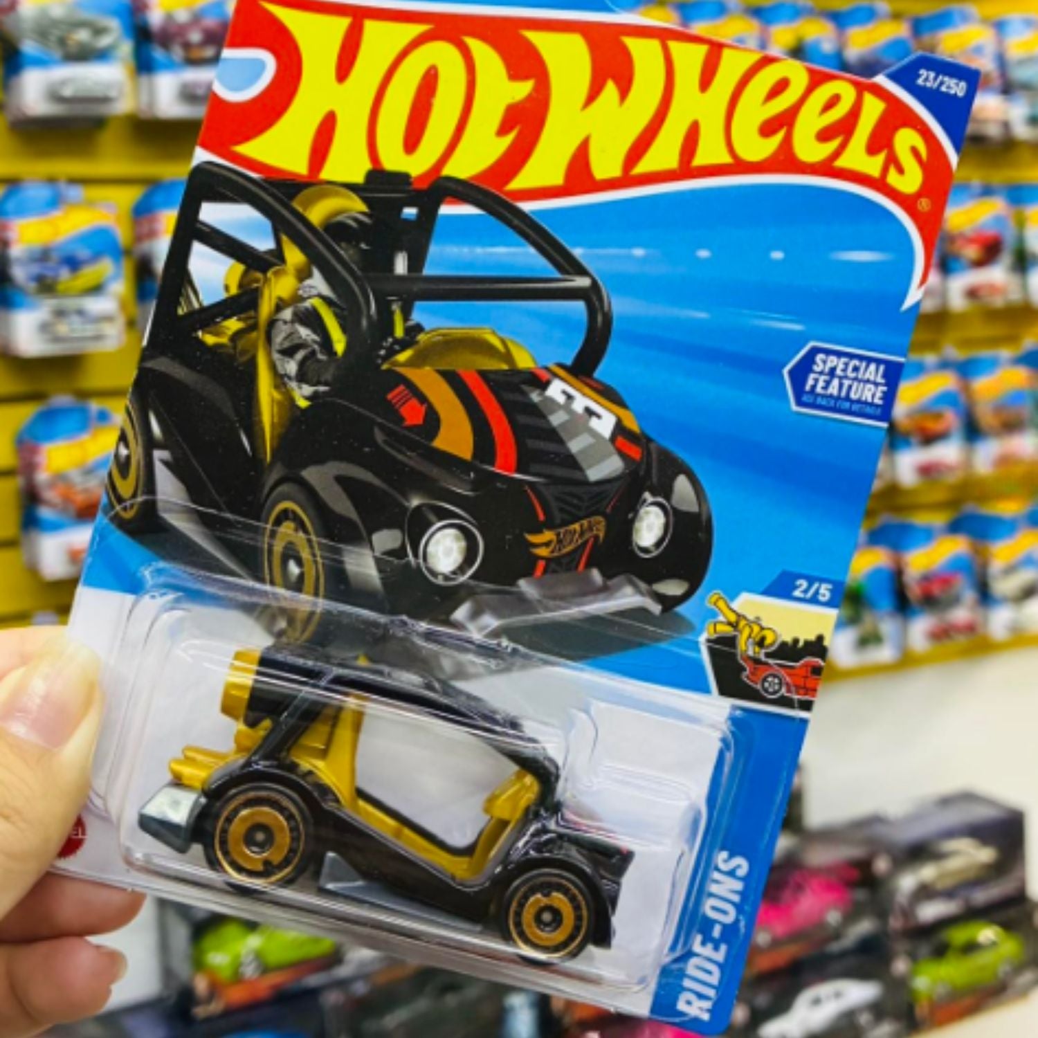 Auto Hot Wheels Regular Kick Kart Juguete Mattel 23/250