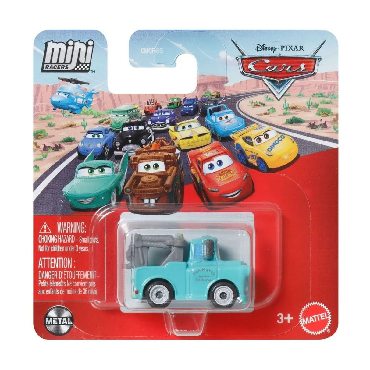 Auto Juguete Mate Super Nuevo Cars Mattel Mini Racer Pixar