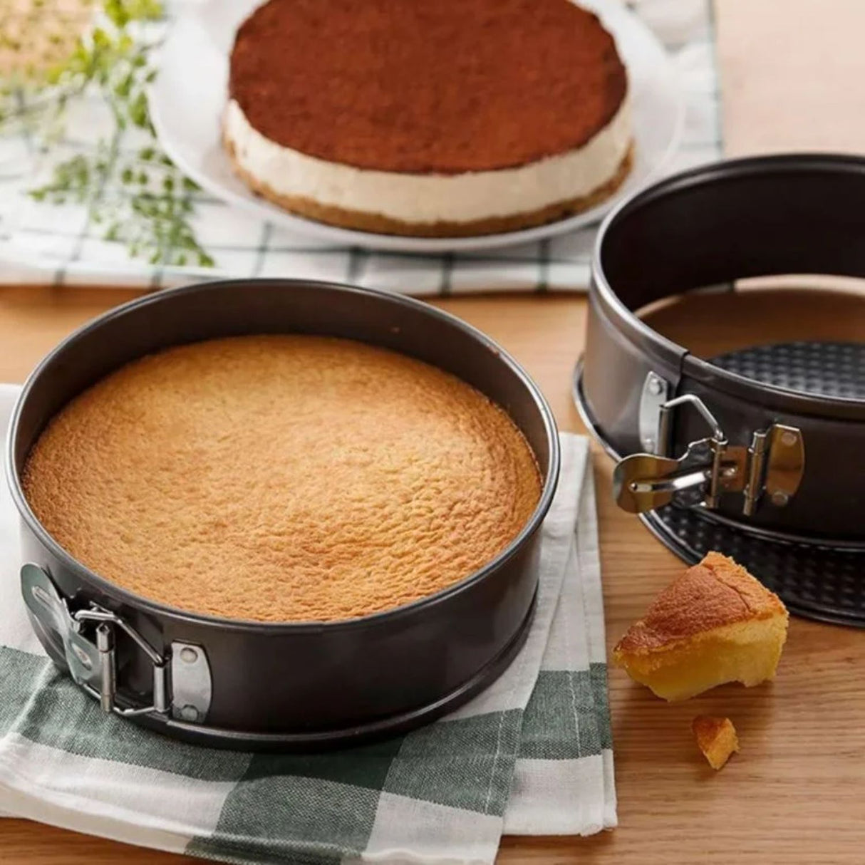 Molde Desmontable Para Queque Torta Pastel 20cm Repostería