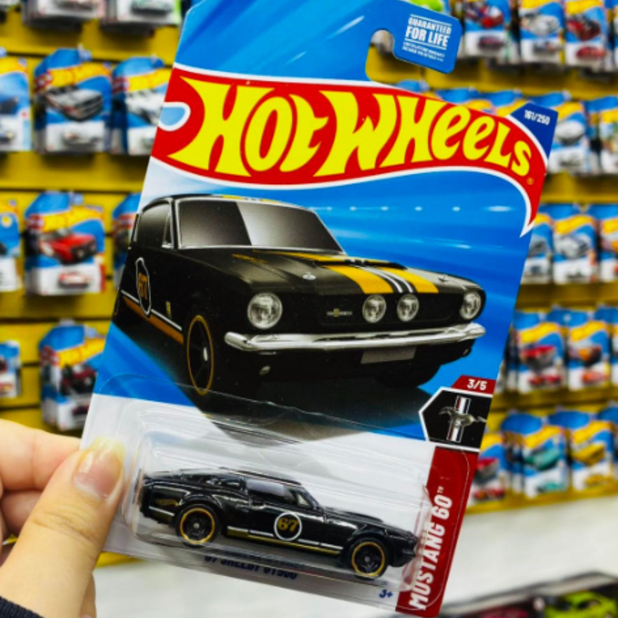 Auto Hot Wheels '67 Shelby Gt500 Juguete Mattel 161/250
