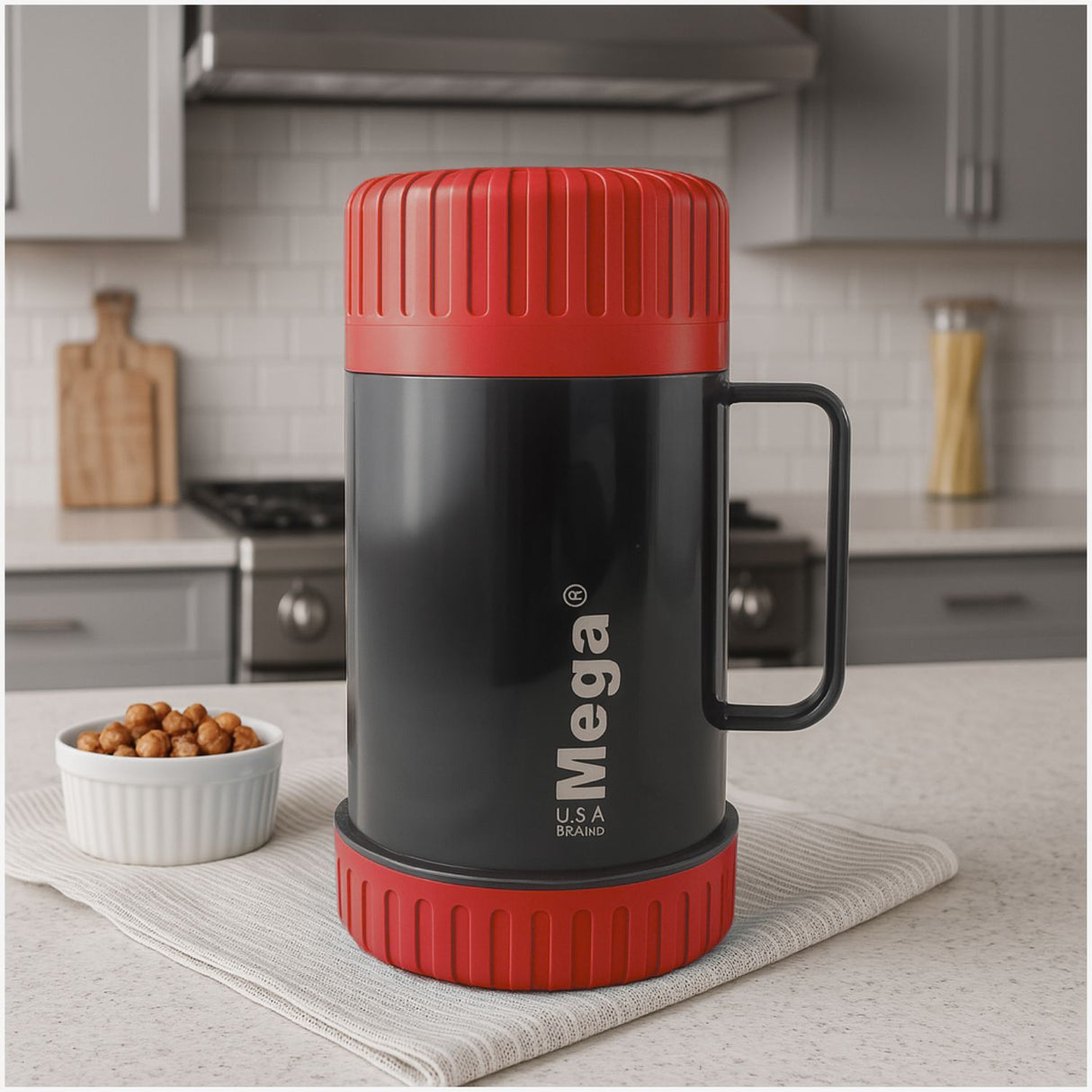 Termo Mega New Magnum 750mL Boca Ancha Comida Caliente Rosa Rosa