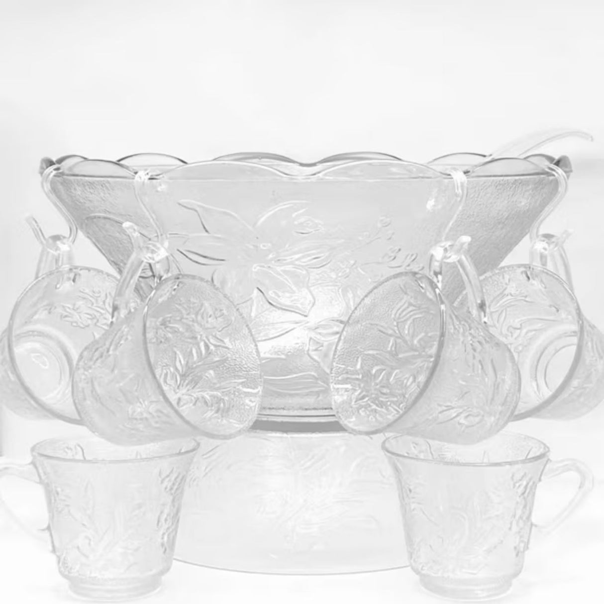 Set Ponchera 27 Piezas Coctelera De Vidrio Allegra