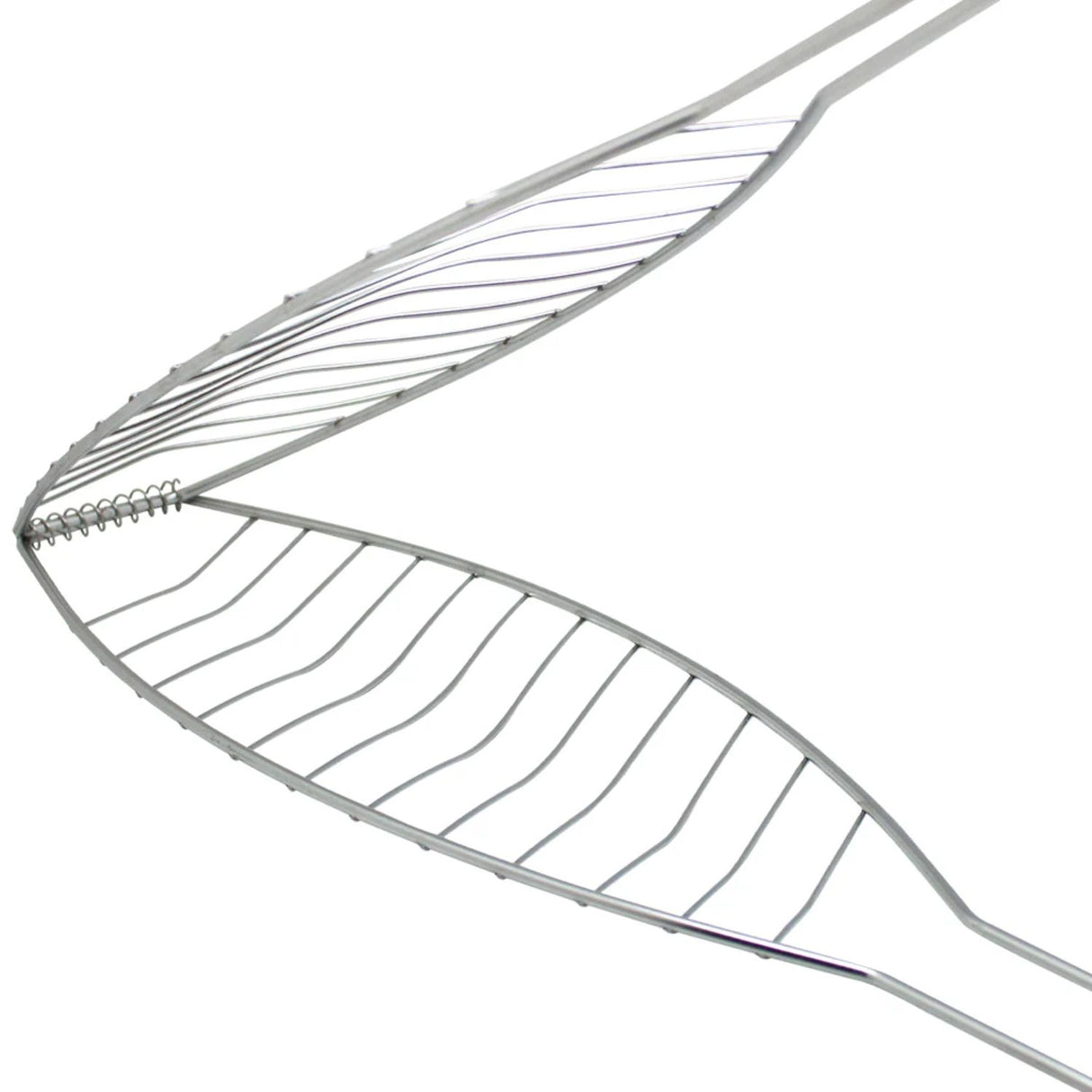 Parrilla para Pescado Mango Madera Utensilio Cocina Wayu